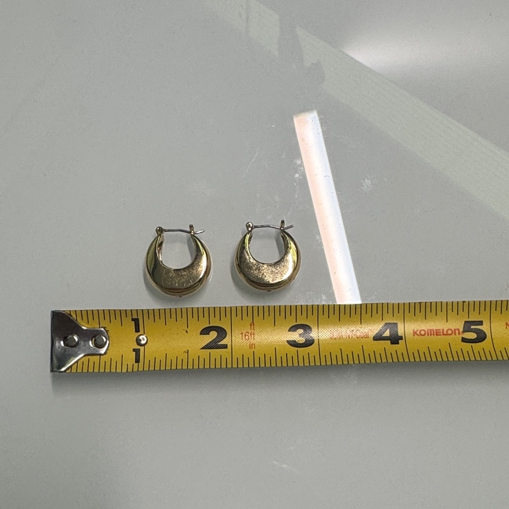 Gold Hoop Earrings